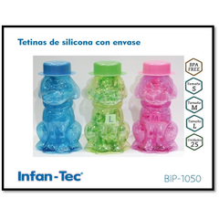 BIP-1050 TARRO X 25 UNIDADES TETINAS SURTIDAS