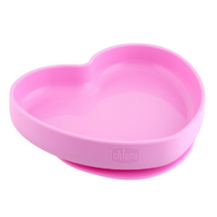 PLATO SILICONA CORAZON ROSA ------------ 00010217100000