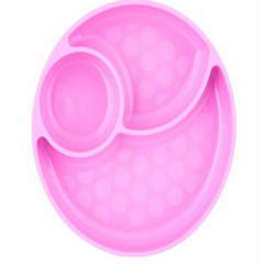 PLATO SILICONA CON DIVISIONES ROSA -------- 00010216100000 - comprar online