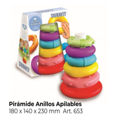 DU653 PIRAMIDE ANILLOS PLEGABLE --- DURAVIT