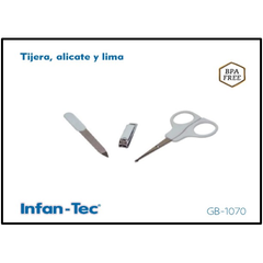 GB-1070 SET ALICATE, TIJERA Y LIMA