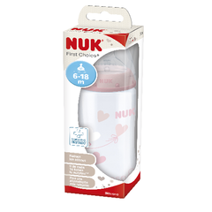 Mamadera FC+ 300 ml Rosa --------------- NUK N0741932