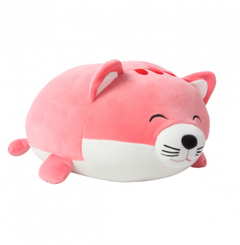 PELUCHE W68236GR ----------------- 5 ANIMALES 12" GATO ROSA