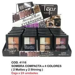 SOMBRA COMP. PARA OJOS X 4 COLORES X24U TE4116