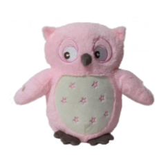 PELUCHE W96758R LECHUZA 10" C/LUCES Y SONIDO ROSA - comprar online