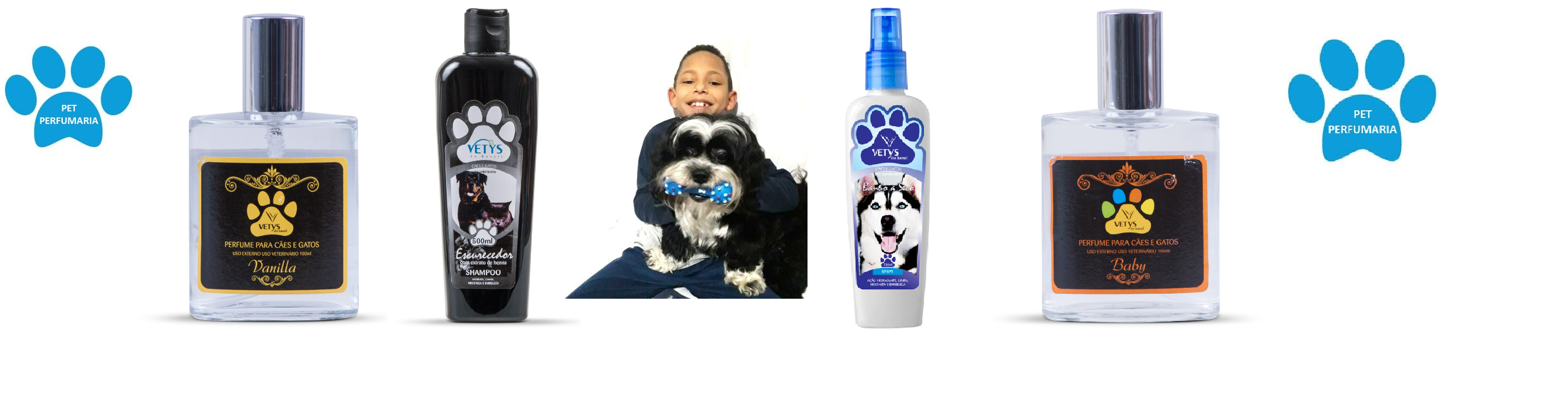 Banner da categoria Shampoo Pet Premium