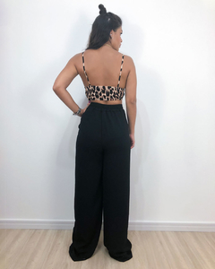 Calça Pantalona Preta - comprar online