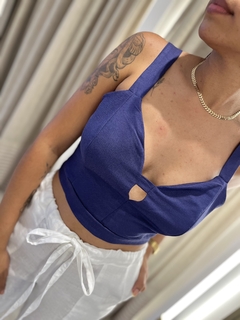 CROPPED ALÇA - HIKA STORE MODA FEMININA LTDA