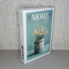 Livro Fake Decorativo - Capa Flores