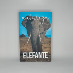 Caixa Livro Capa - Natureza Elefante