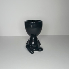 Vaso Bob Sentado 1 - Preto - comprar online