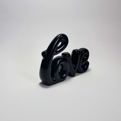 Enfeite Decorativo Palavra Love Preto M - comprar online