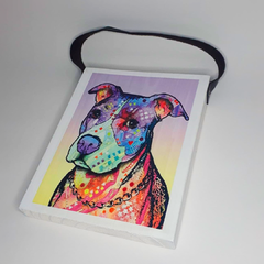 Placa Decorativa - Cachorro Colors - comprar online