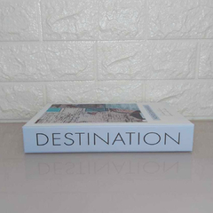 Livro Decorativo - Porta Objetos "Destination" - Realize Home & Decor