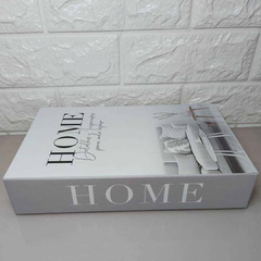 Livro Decorativo - Porta Objetos "Home" - Realize Home & Decor