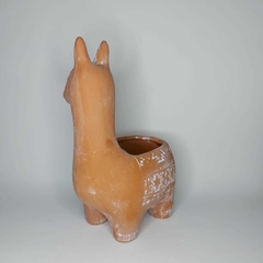 Cachepot Lhama Terracota na internet