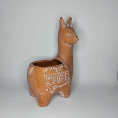 Cachepot Lhama Terracota - comprar online