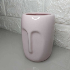 Cachepot Rosto Rosa - comprar online