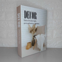 Trio de Livros Decorativos - Porta Objetos Ideias de Decoração - loja online