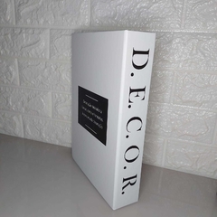 Trio de Livros Decorativos - Porta Objetos Décor Minimalista - Realize Home & Decor