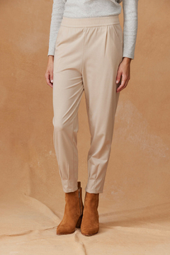 PANTALON TAVAS BEIGE - comprar online