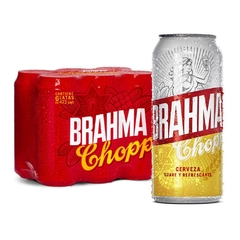 Cerveza Brahma Six Pack Lata 473cc - comprar online