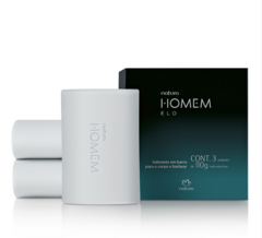 Homem Elo Jabon en barra para el cuerpo o afeitar 330gr - By Natura 125363 - comprar online