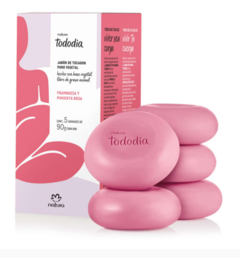 Tododia Jabon de Tocador Frambuesa y Pimienta Rosa 5x90gr - By Natura 2831 en internet