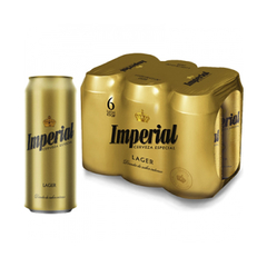 Cerveza Imperial Six Pack Lata 473 cc