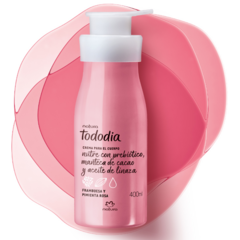 Tododia Crema para Cuerpo Nutrición Prebiótica Frambuesa y Pimienta Rosa 400ml - By Natura 74897 - comprar online