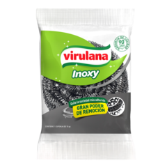 Esponja De Acero Virulana Inoxy - Peso: 16g