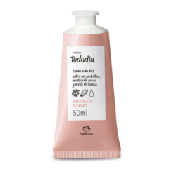 Tododia crema para pies hidratante nuez pecán y cacao 50ml - By Natura 72179 - comprar online