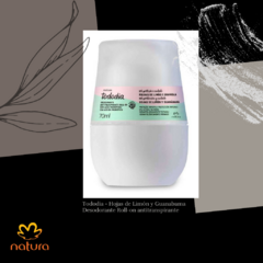 Tododia Desodorante Roll-On antitranspirante Hojas de Limón y Guanabana 70ml - By Natura 128855