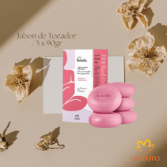 Tododia Jabon de Tocador Frambuesa y Pimienta Rosa 5x90gr - By Natura 2831