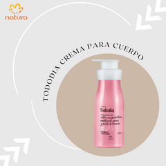 Tododia Crema para Cuerpo Nutrición Prebiótica Frambuesa y Pimienta Rosa 400ml - By Natura 74897