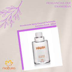 Kaiak Repuesto Desodorante Spray Femenino 100ml - By Natura 56763