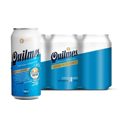 Cerveza Quilmes Cristal Six Pack Lata 473cc