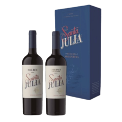 Vino Santa Julia Malbec-Cabernet 750 Estuche x 2