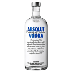 Vodka Absolut 750cc