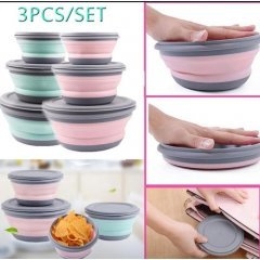 Set de bowl x3 plegables