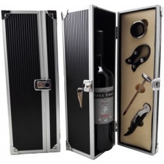 Set de vino x4 caja con llave cb150