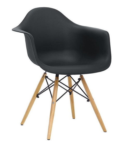 Sillon Eames Patas de Madera