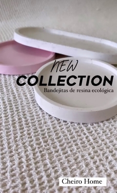 Bandejita Circular decorativa ecológica. - Cheiro Home