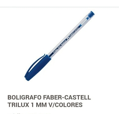 Bolígrafo Faber Castell Azul