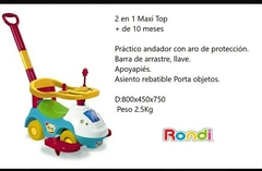 Caminador Rondi Maxi Top - comprar online