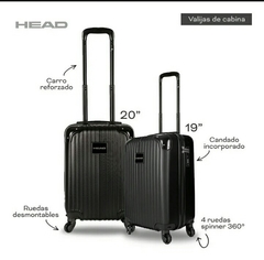 Valijas con ruedas set x 2 de 19" y 20" - comprar online