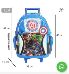 Mochila carrito Advengers - comprar online