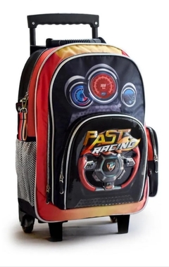 Mochila con Ruedas Fast Racing 3D