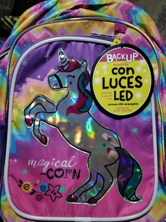 Mochila Unicornio con Luces