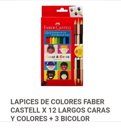 Lápices Faber Castell 12 colores